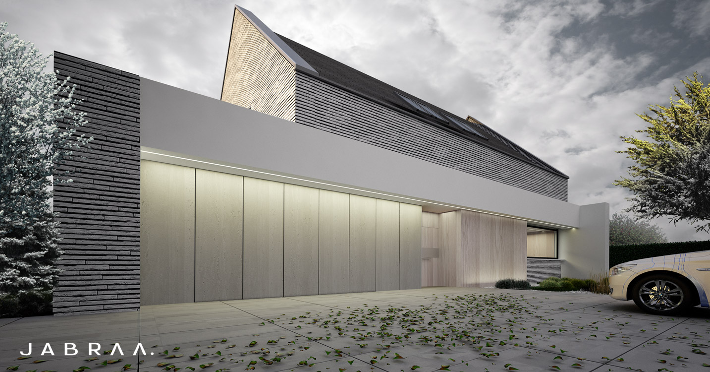 Nowoczesność i tradycja to połączenie domu 2w1.